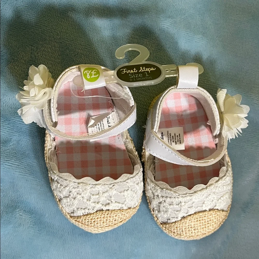 3-Pair Infant Girl MARY JANE Shoe Bundle – Size 1 (0–3 Months) – NWT + NWOT